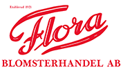Flora Blommor logotyp